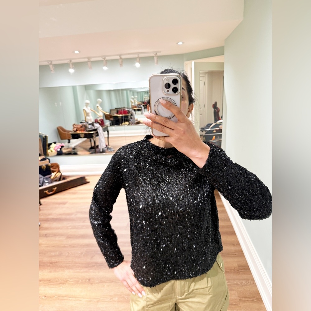 Brand new Sequin Long Sleeve Top